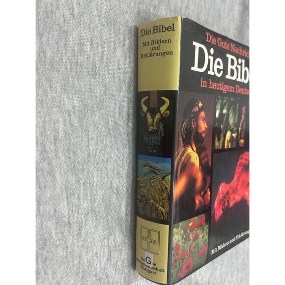 Die Bibel in heutigem Deutsch Die Gute Nachricht Holy Book Hardcover - Picture 7 of 7